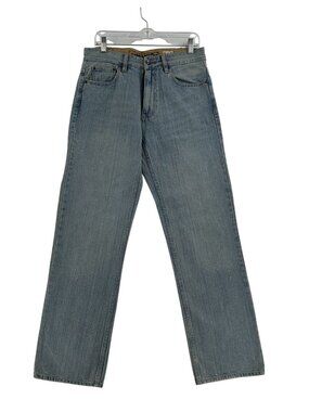 VTG Plugg Jeans Straight Leg Men’s Sz 30x32 Skater Grunge Hip Hop Y2K Distressed